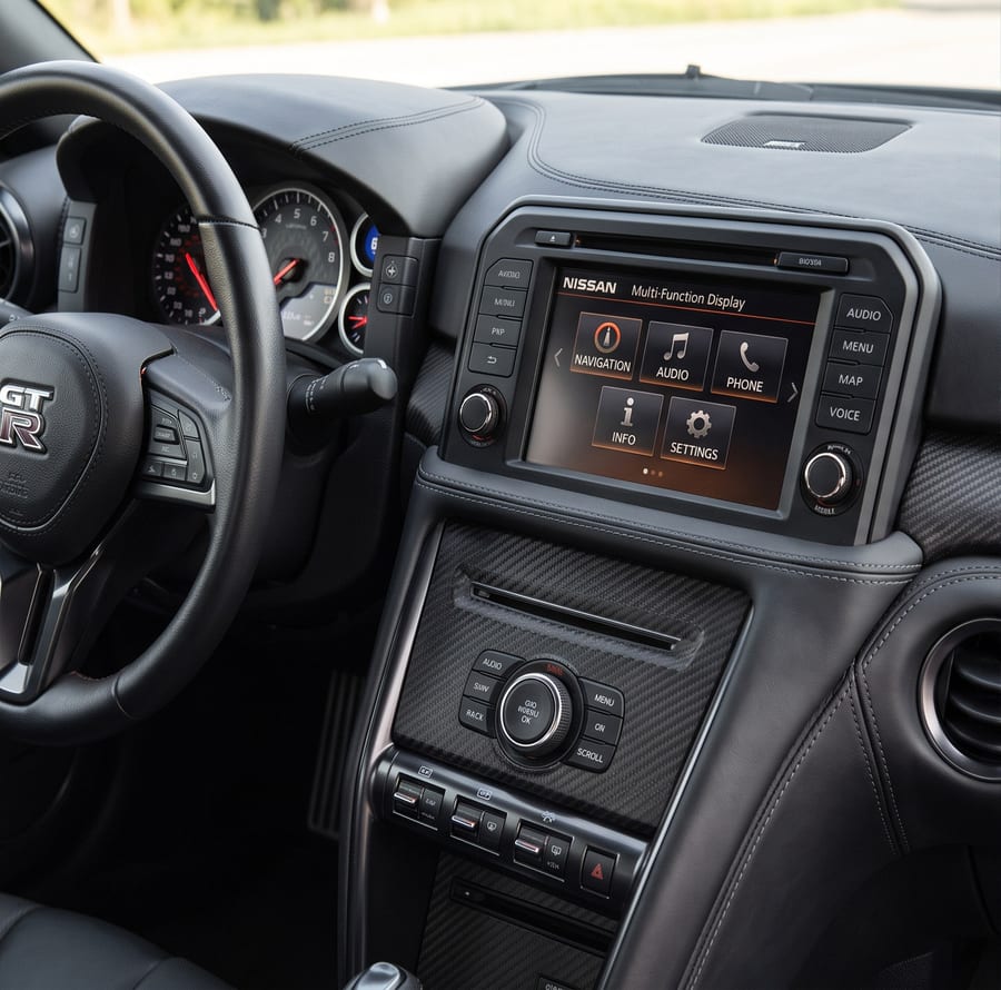Nissan / Infiniti Nissan/Infiniti infotainment (rev 1) CarPlay 改装前的原厂菜单——原始界面完整保留